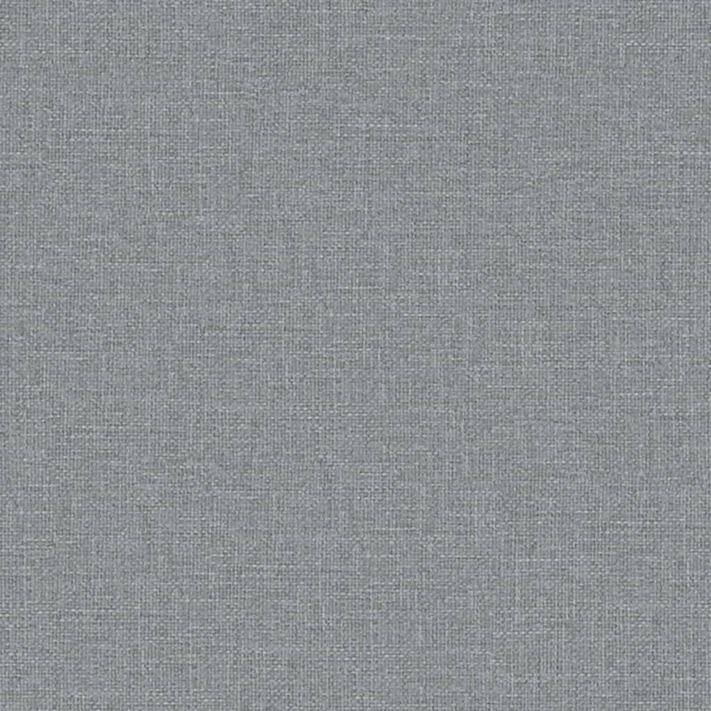 Massage Reclining Office Chair Light Grey Fabric