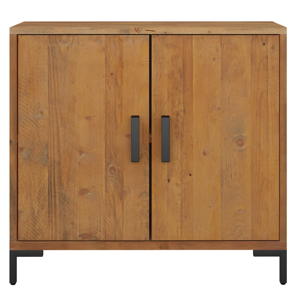 Sideboard Brown 75x35x70 cm Solid Pinewood