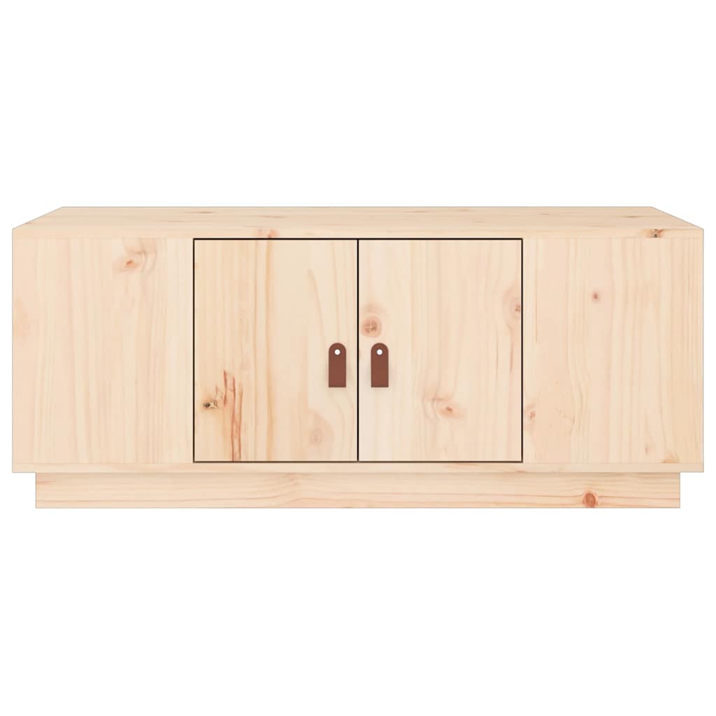 818255 vidaXL Coffee Table 100x50x41 cm Solid Wood Pine
