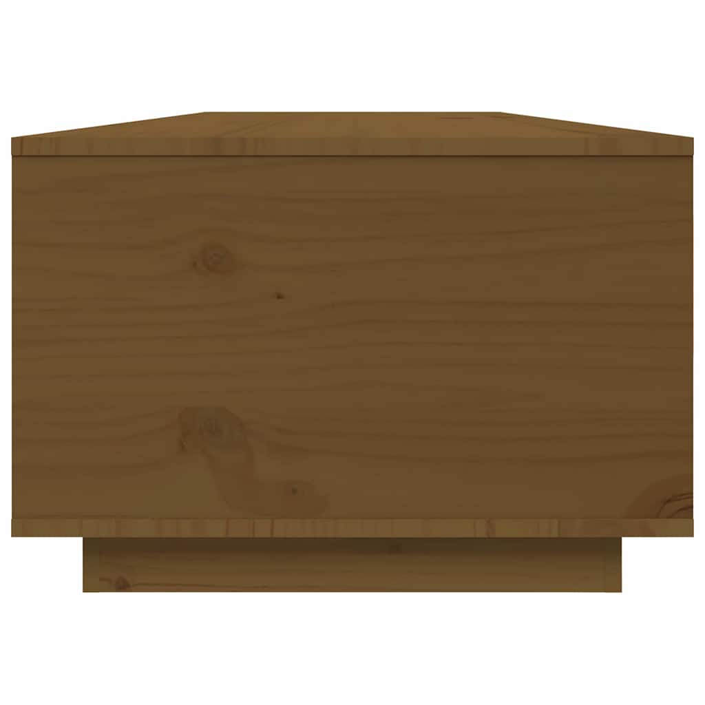 818263 vidaXL Coffee Table Honey Brown 80x50x35,5 cm Solid Wood Pine