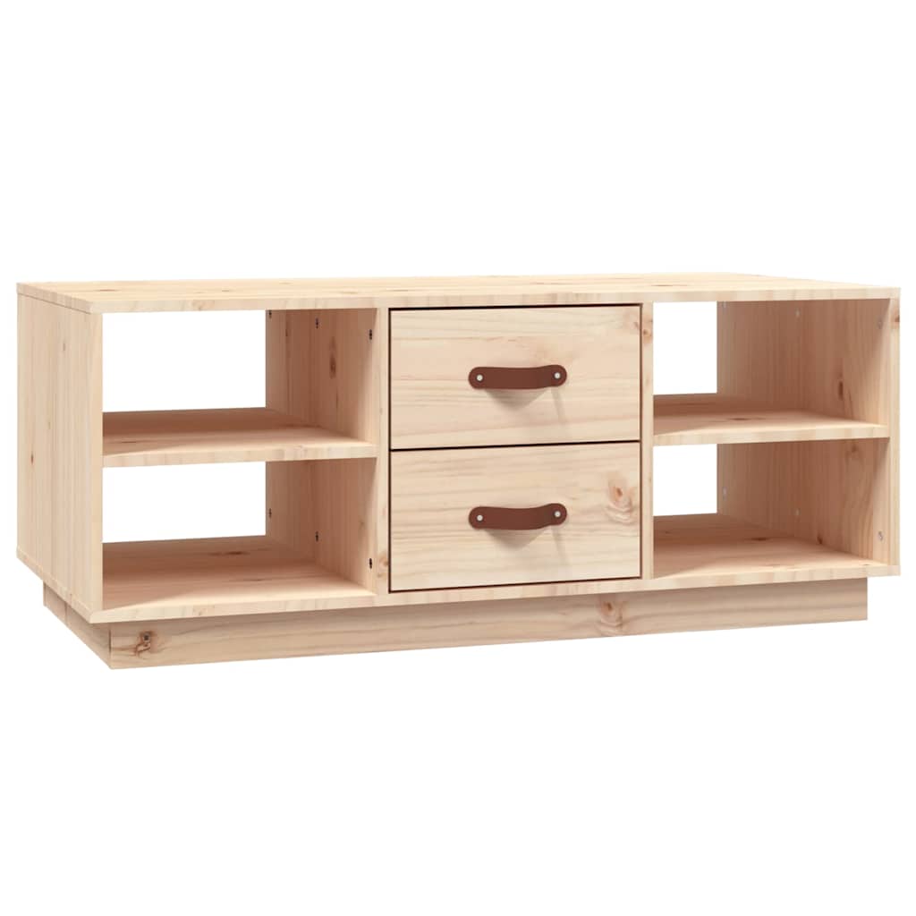 818270 vidaXL Coffee Table 100x50x41 cm Solid Wood Pine
