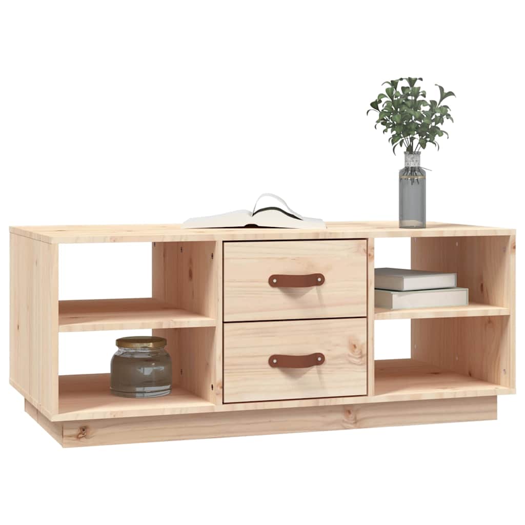 818270 vidaXL Coffee Table 100x50x41 cm Solid Wood Pine