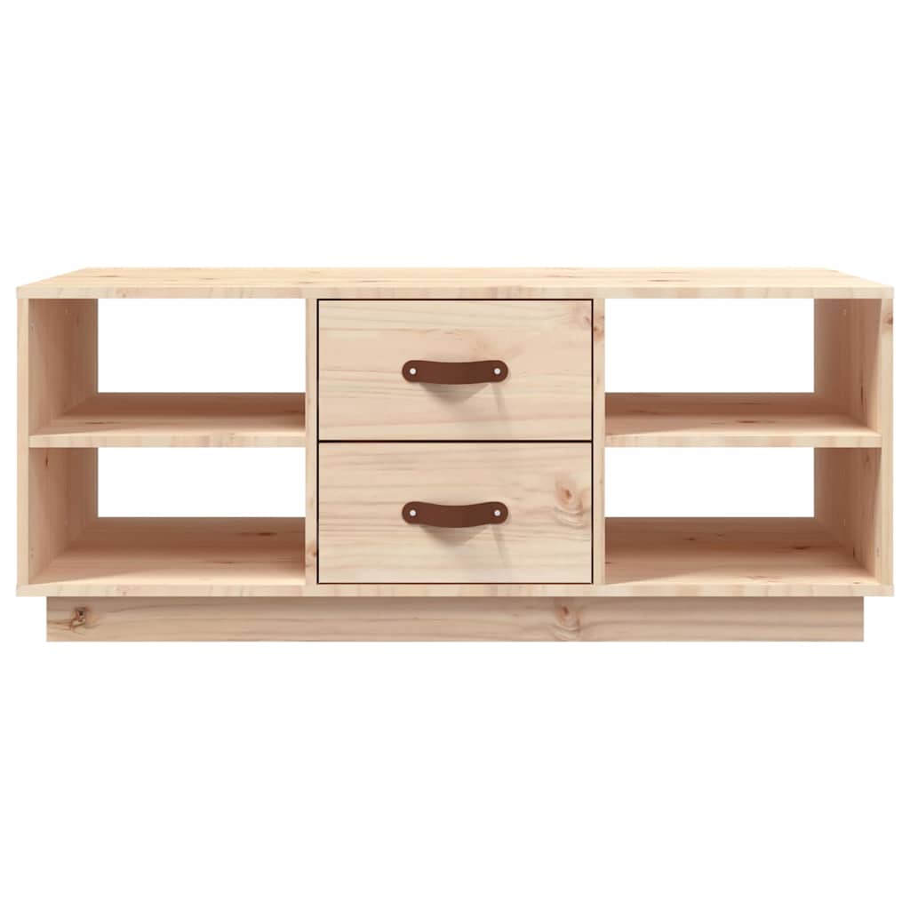818270 vidaXL Coffee Table 100x50x41 cm Solid Wood Pine