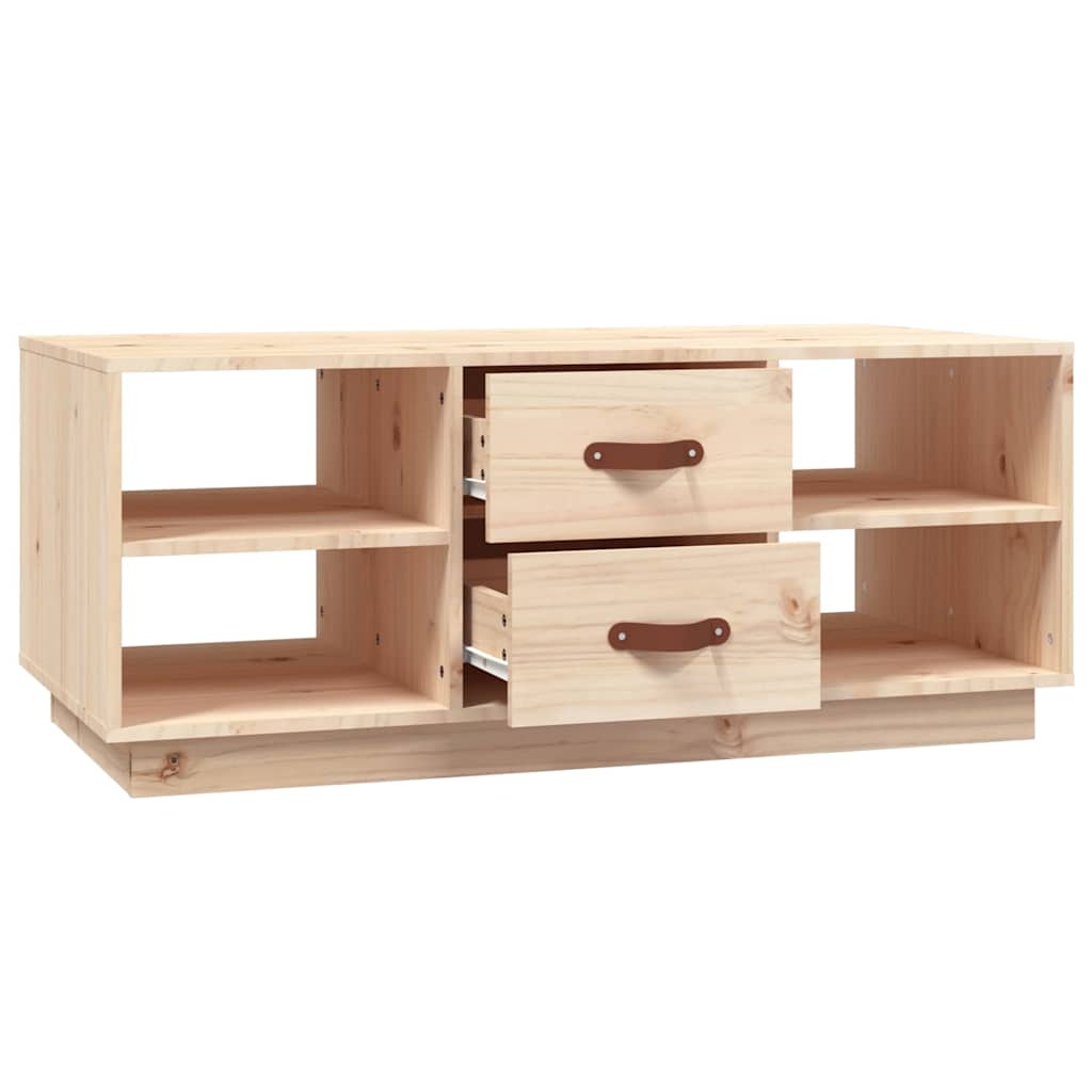 818270 vidaXL Coffee Table 100x50x41 cm Solid Wood Pine