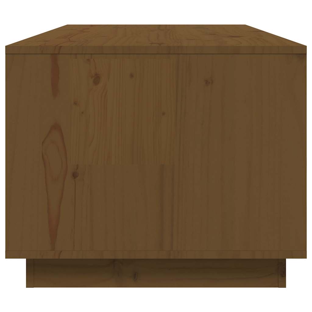 818273 vidaXL Coffee Table Honey Brown 100x50x41 cm Solid Wood Pine