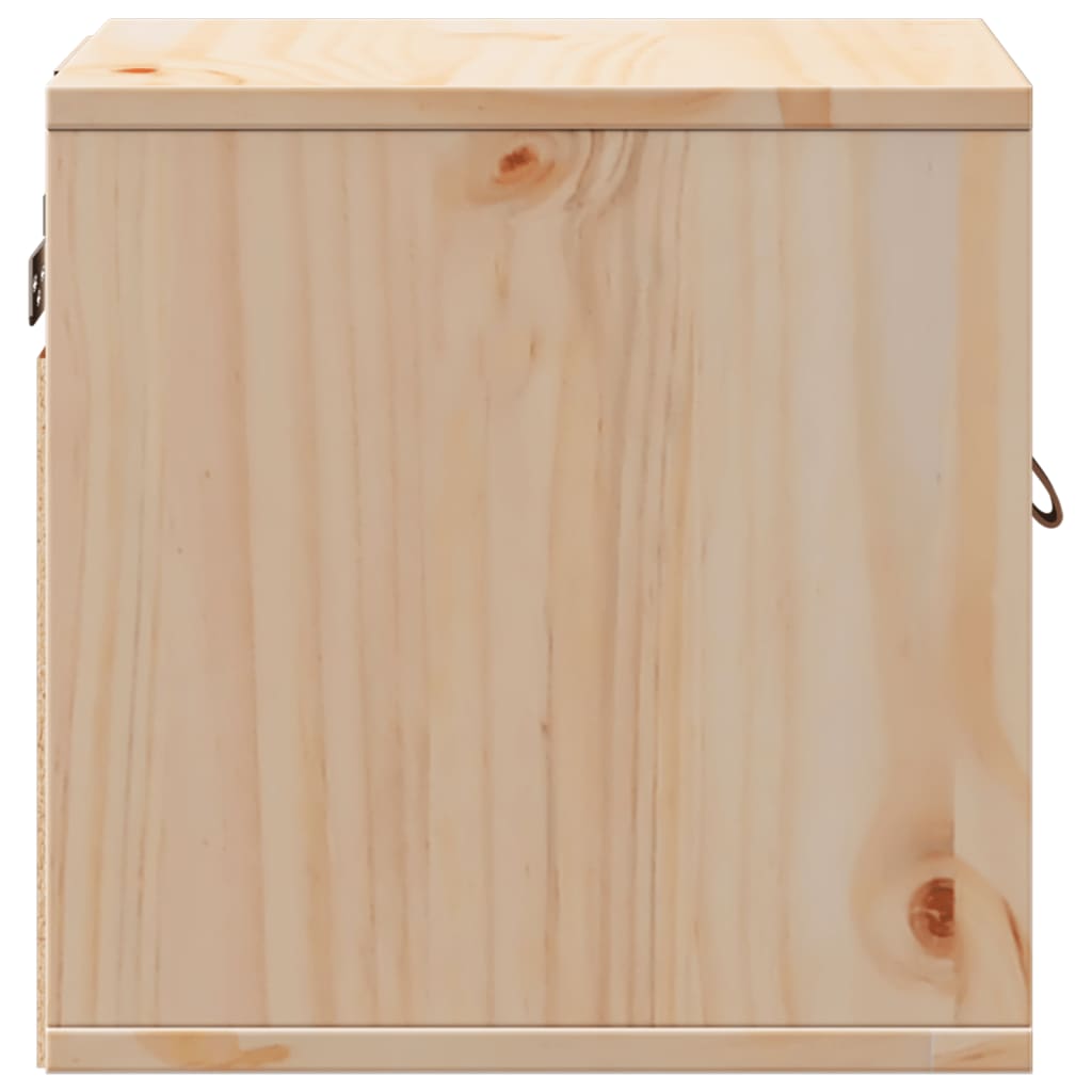 vidaXL Wall Cabinets 2 pcs 31.5x30x30 cm Solid Wood Pine