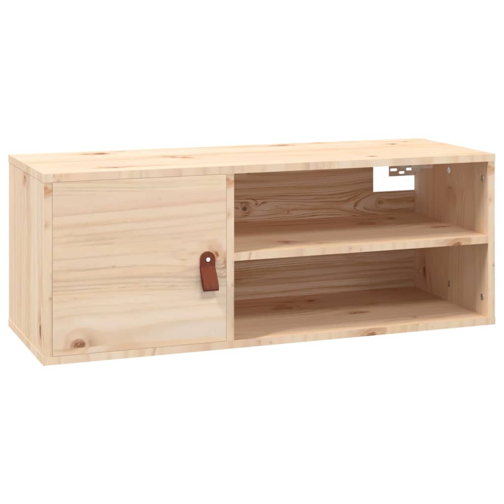 vidaXL Wall Cabinets 2 pcs 80x30x30 cm Solid Wood Pine