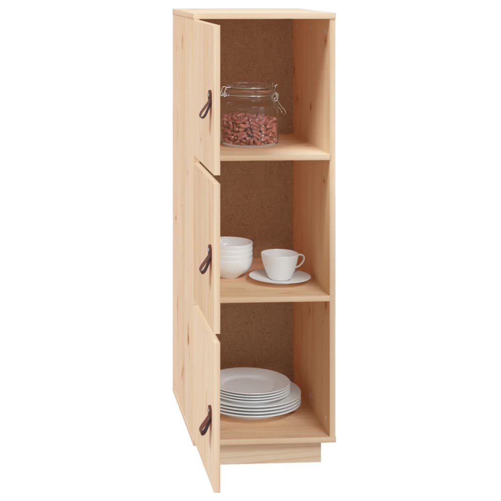 Highboard 34x40x108,5 cm massief grenenhout