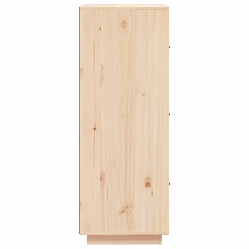 Highboard 34x40x108,5 cm massief grenenhout