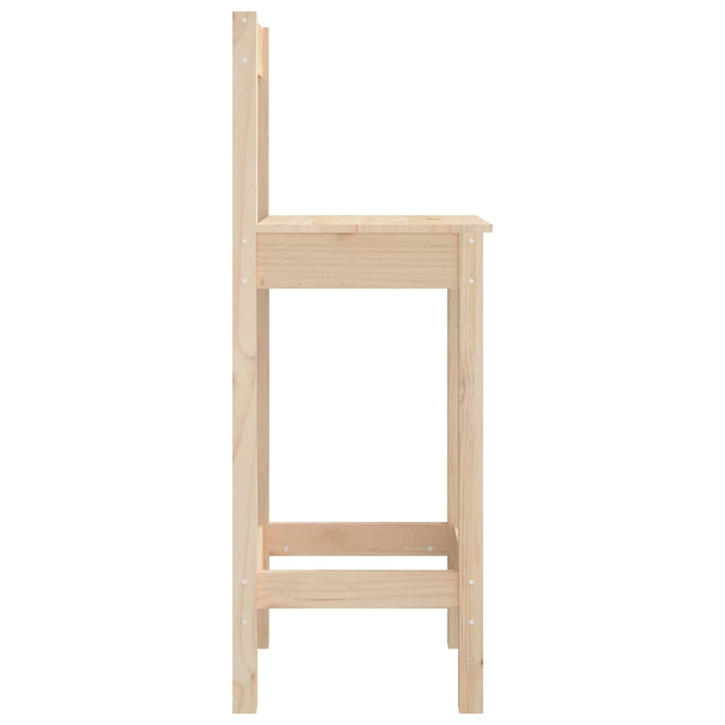 Bar Chairs 2 pcs 40x41,5x112 cm Solid Wood Pine