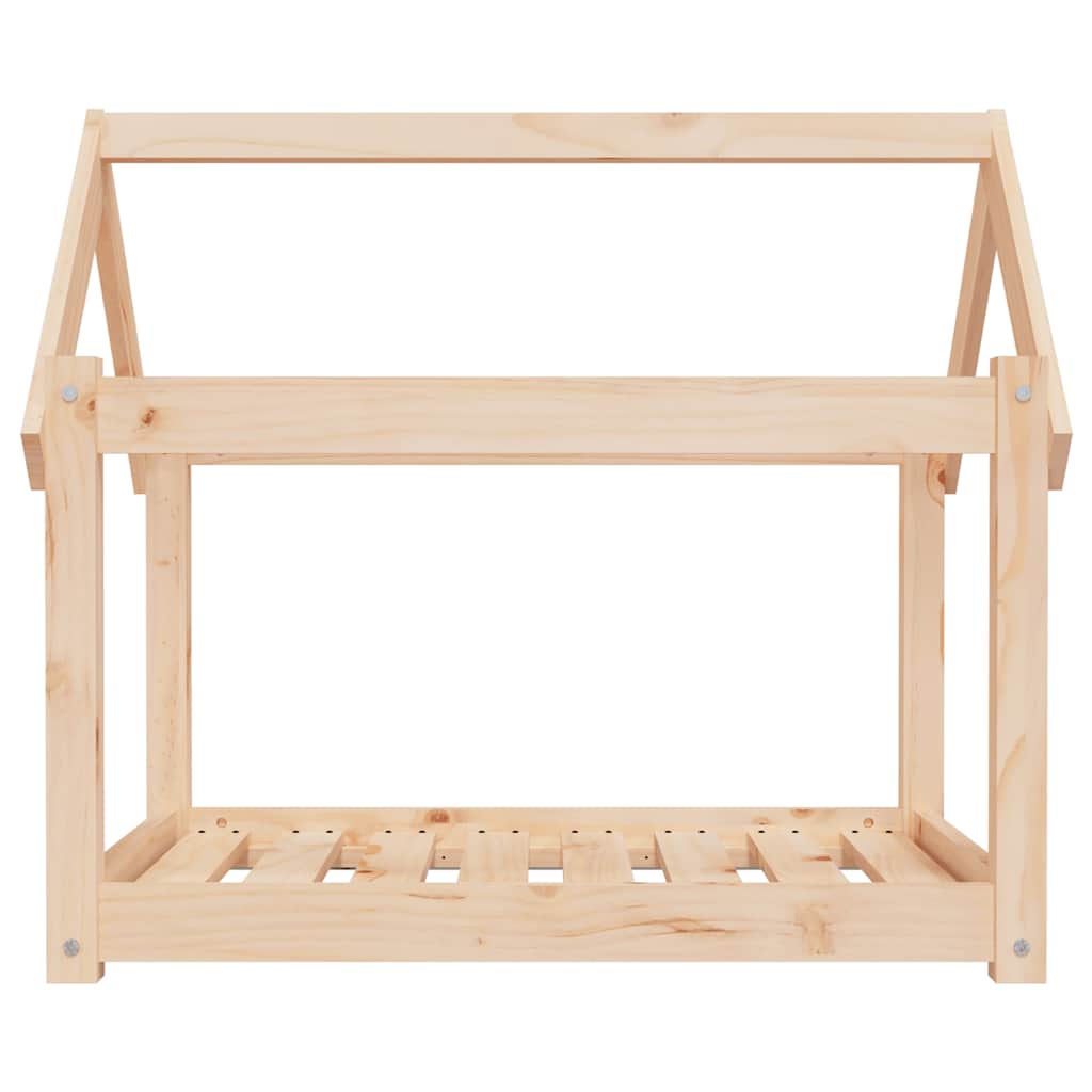 Dog Bed 81x60x70 cm Solid Wood Pine