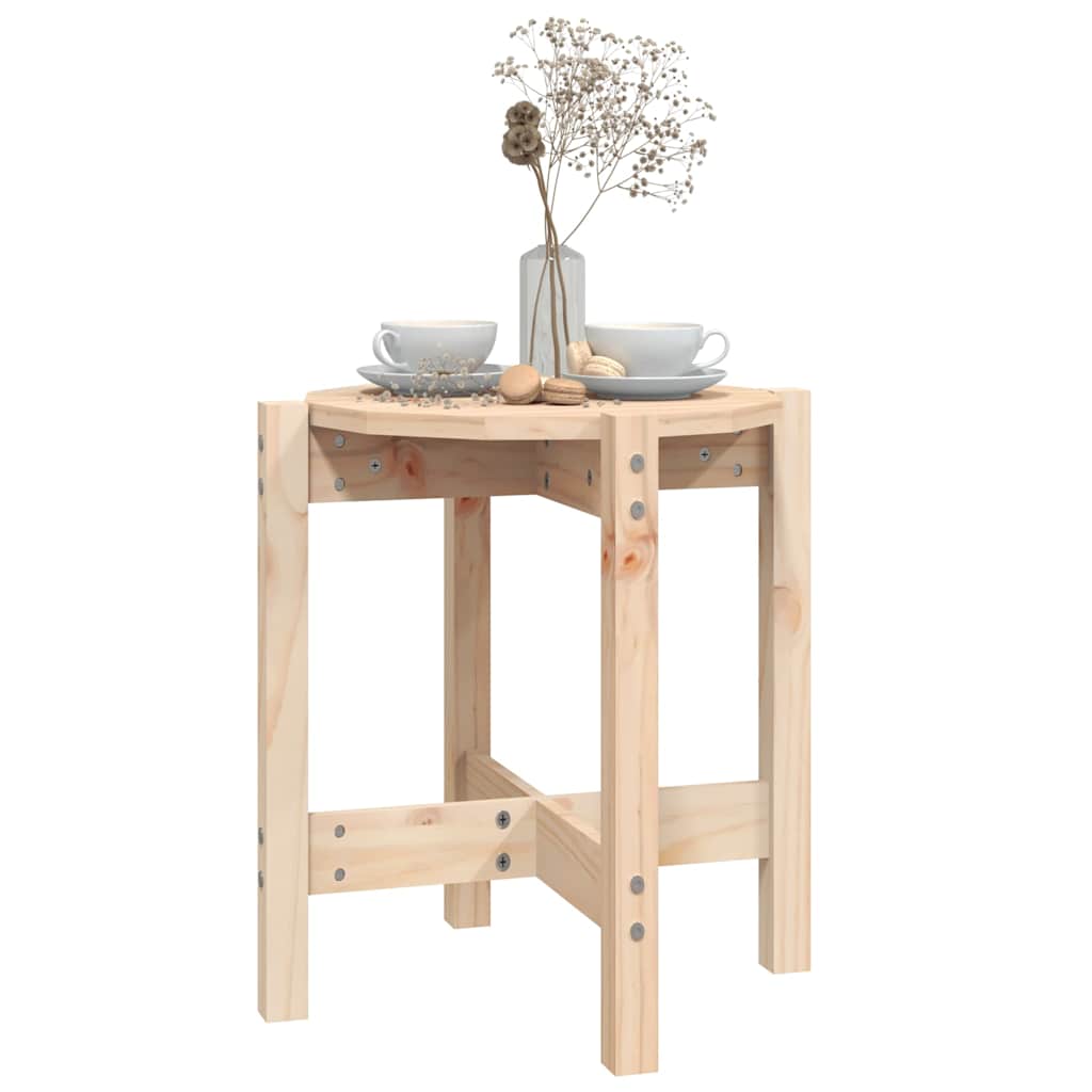 Coffee Table Ø 42,5x45 cm Solid Wood Pine