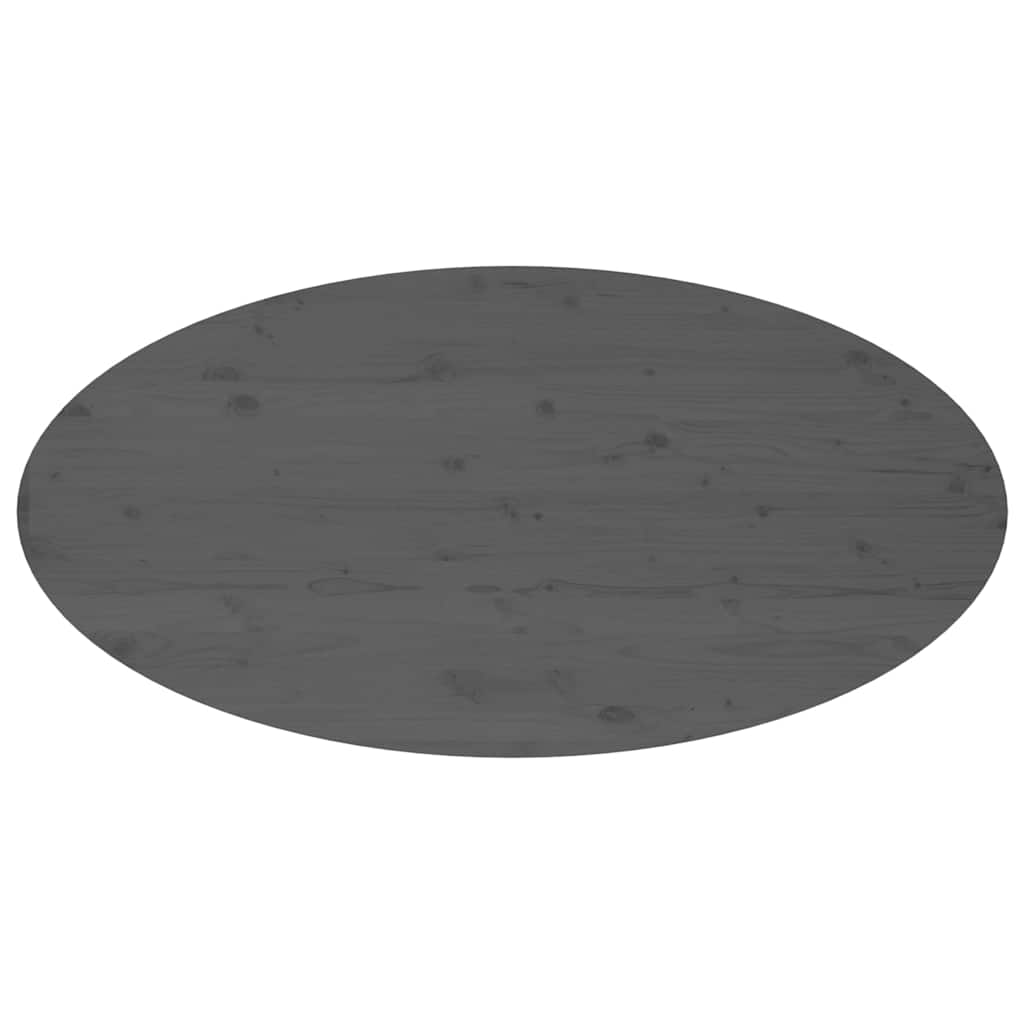 Coffee Table Grey 110x55x45 cm Solid Wood Pine