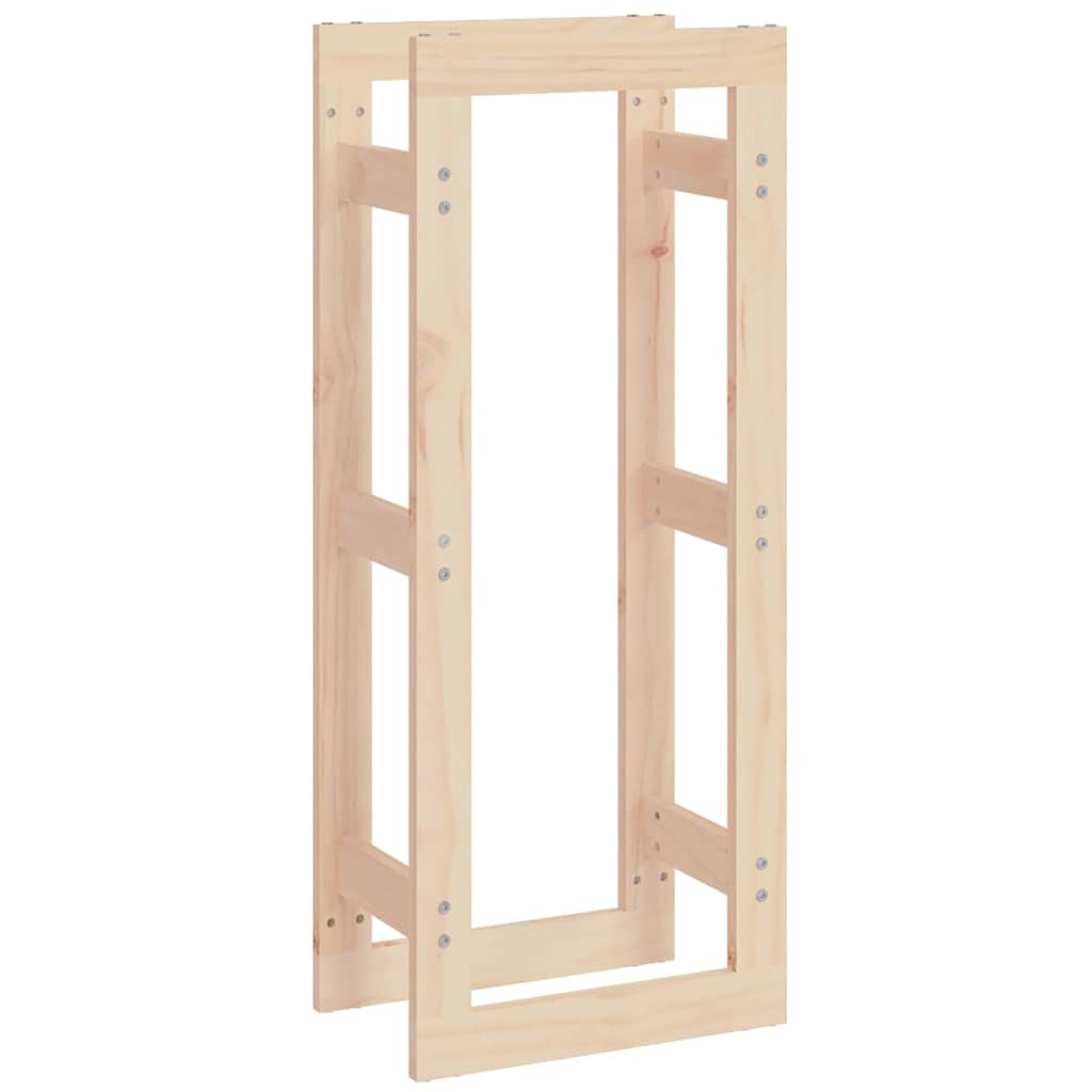 822407 vidaXL Firewood Rack 41x25x100 cm Solid Wood Pine
