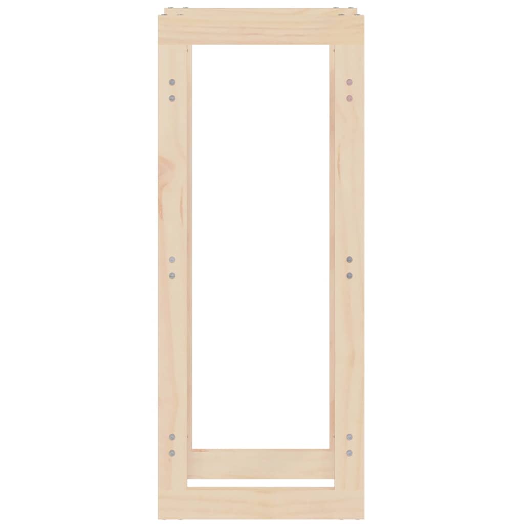 822407 vidaXL Firewood Rack 41x25x100 cm Solid Wood Pine