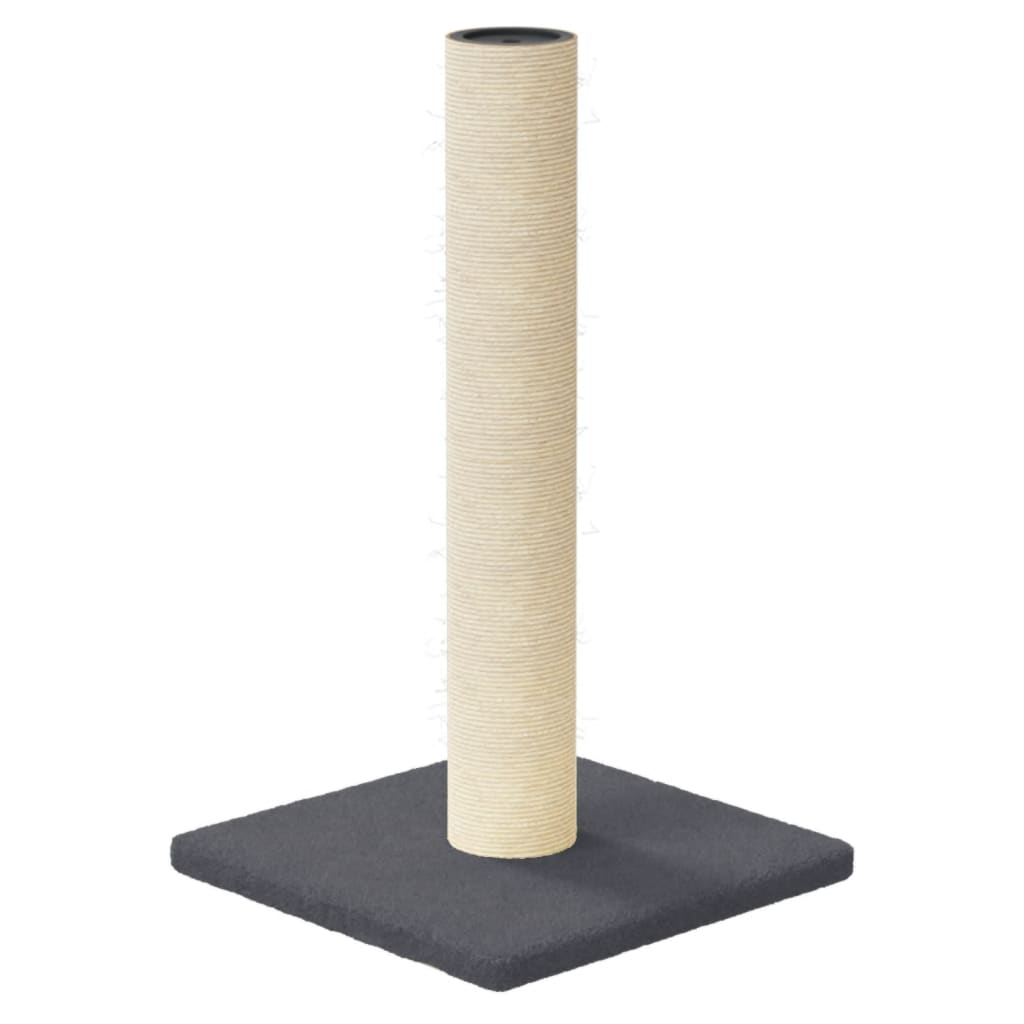 vidaXL Cat Scratching Post Dark Grey 22x22x45 cm