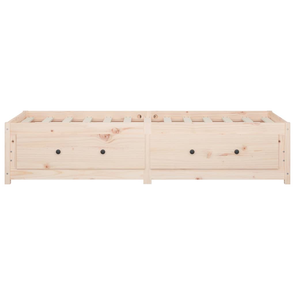 Day Bed without Mattress 80x200 cm Solid Wood Pine