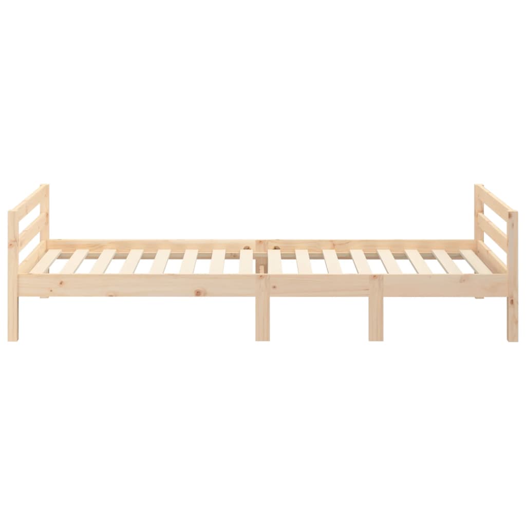 vidaXL Bed Frame without Mattress 80x200 cm Solid Wood Pine