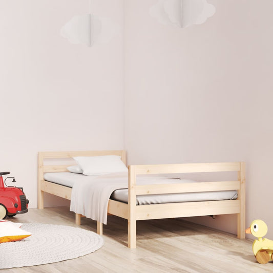 vidaXL Bed Frame without Mattress 80x200 cm Solid Wood Pine