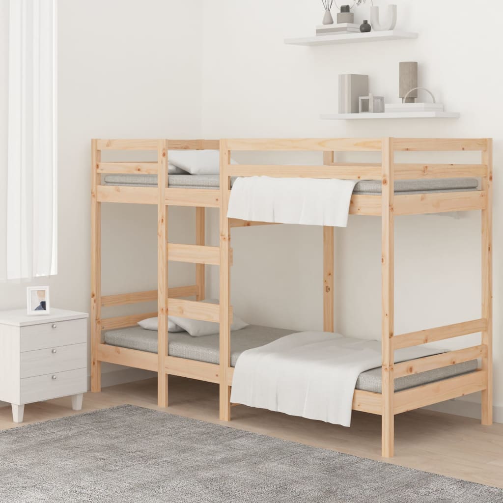 vidaXL Bunk Bed without Mattress 80x200 cm Solid Wood Pine