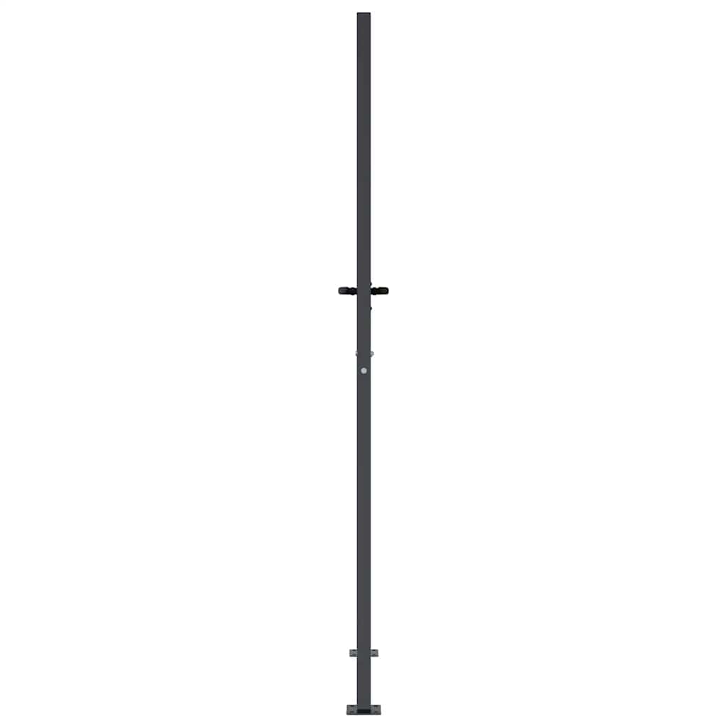 Garden Gate Anthracite 100x200 cm Steel Grass Design