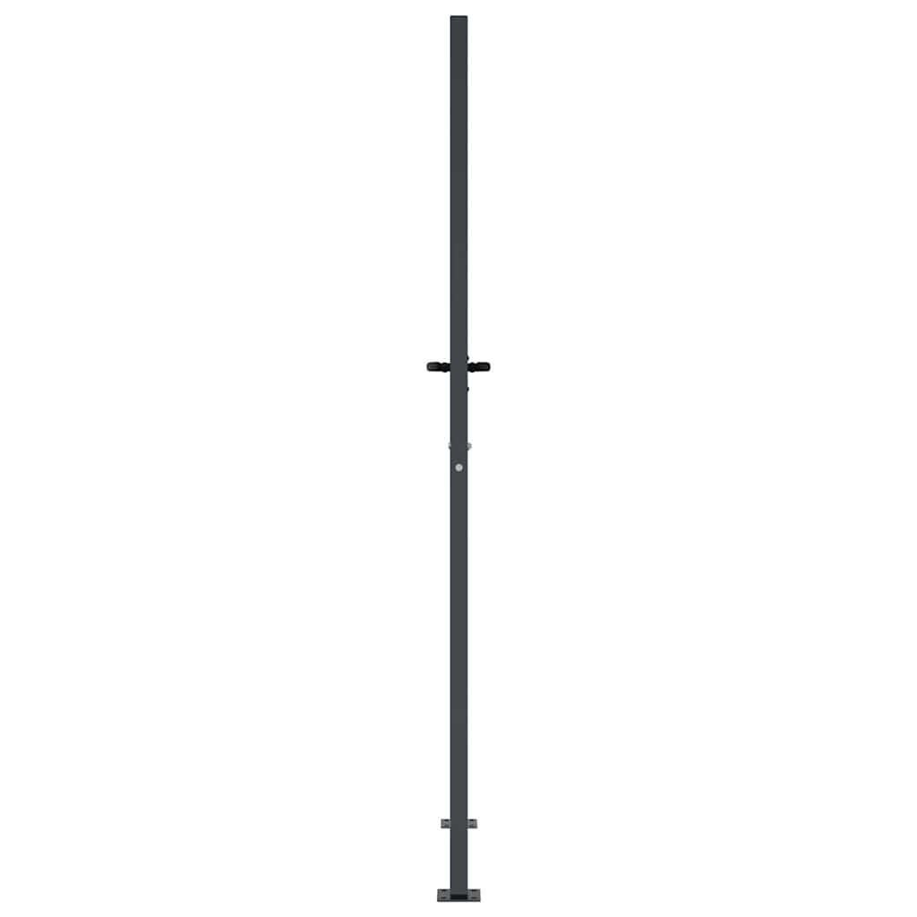 Garden Gate Anthracite 100x200 cm Steel Grass Design