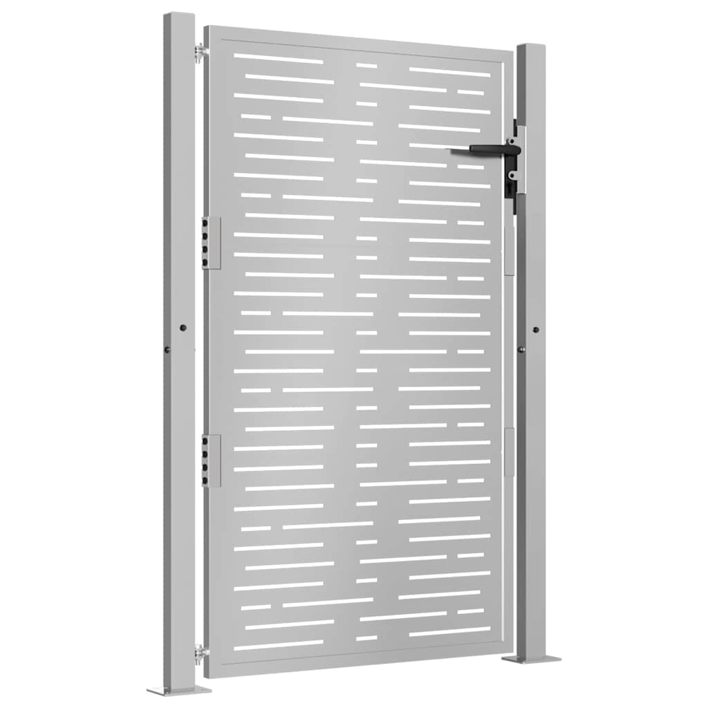 Garden Gate 100x125 cm Corten Steel Square Design