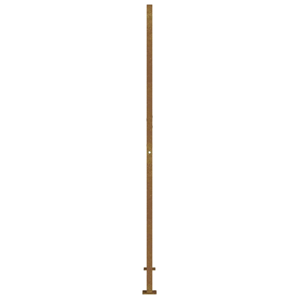 Garden Gate 100x175 cm Corten Steel Square Design