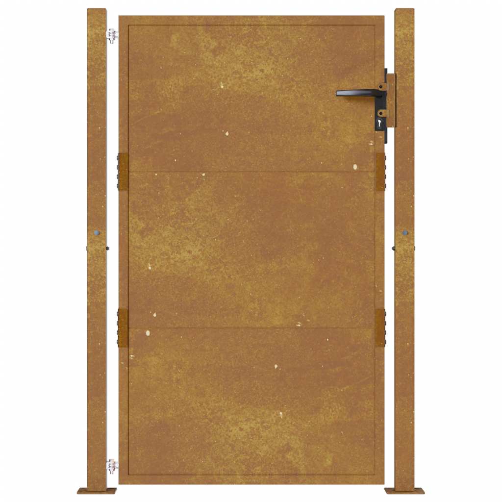 Garden Gate 100x125 cm Corten Steel