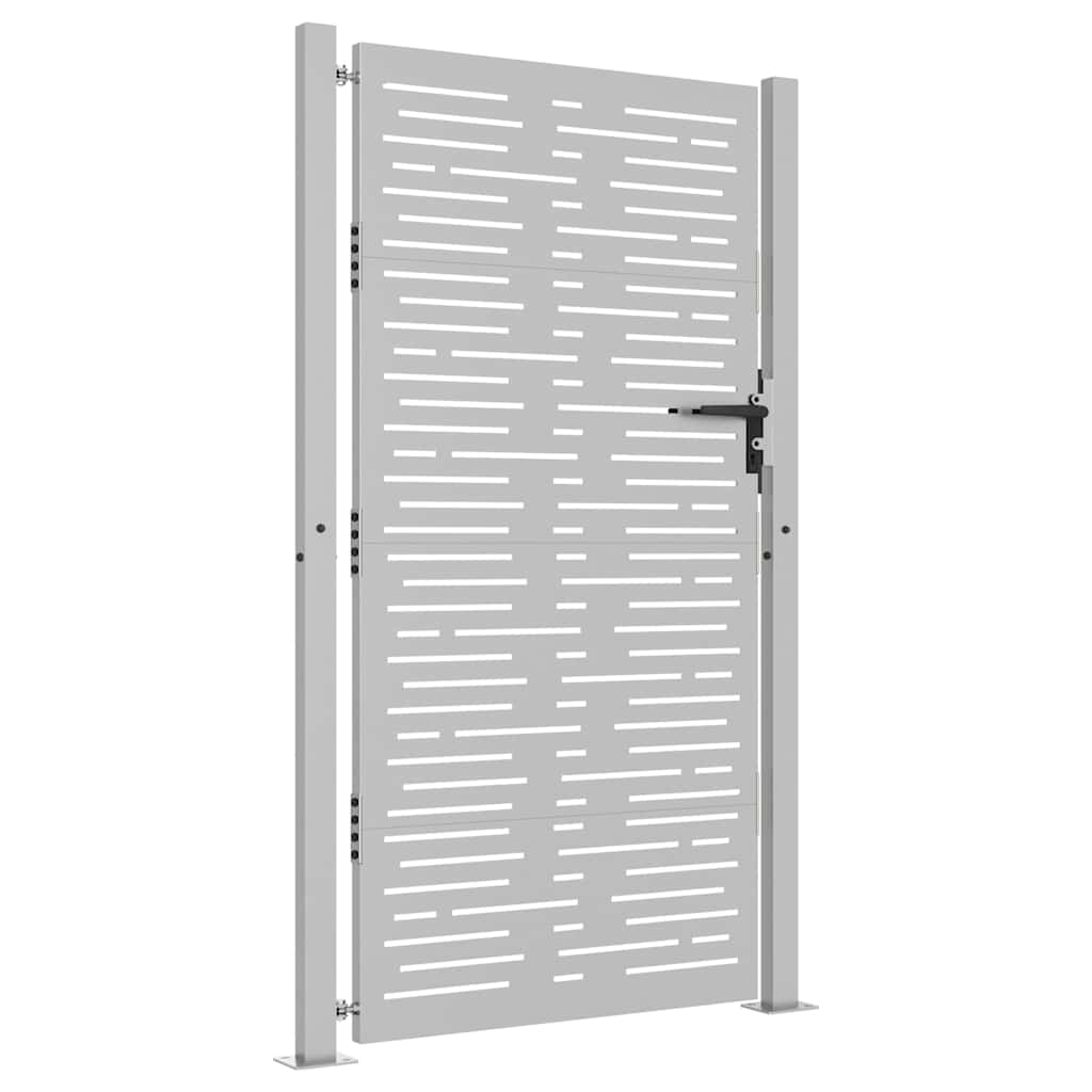 Garden Gate 100x175 cm Corten Steel Square Design