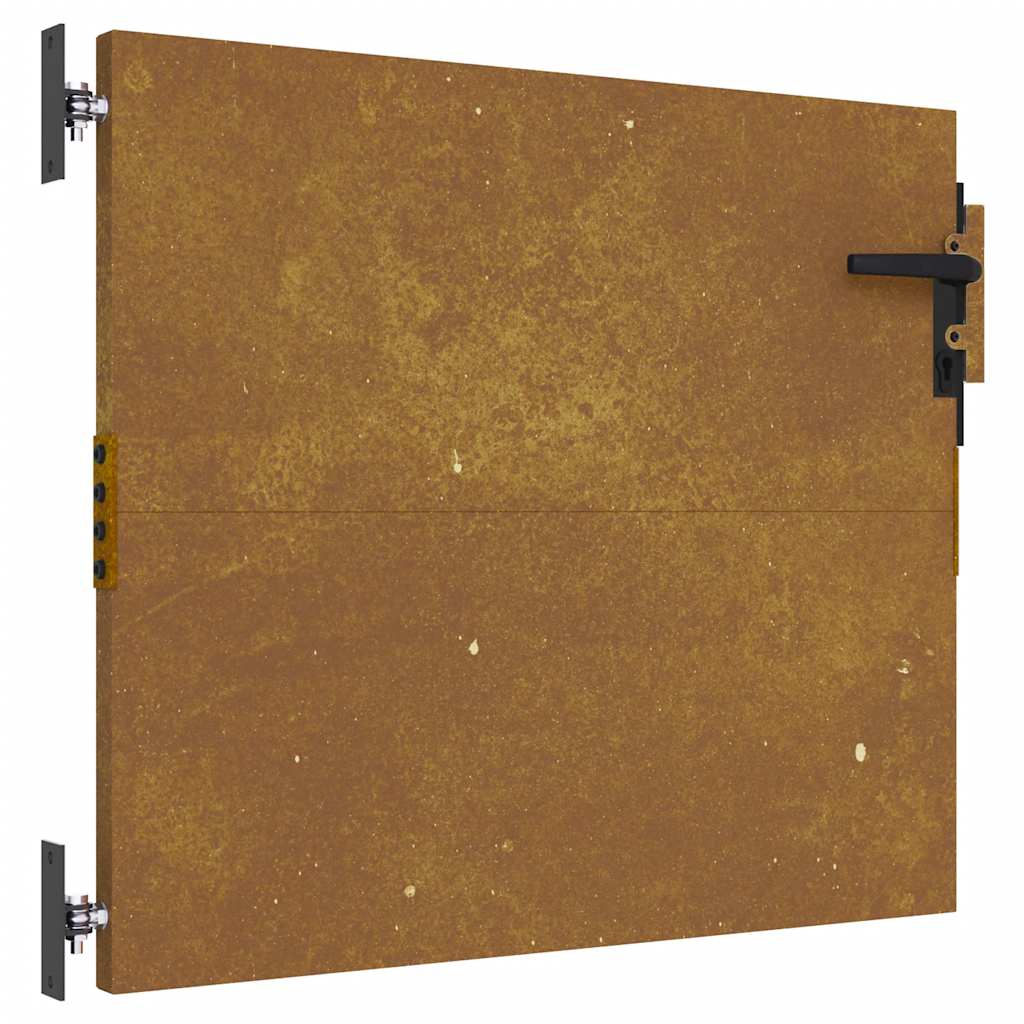 Garden Gate 85x75 cm Corten Steel