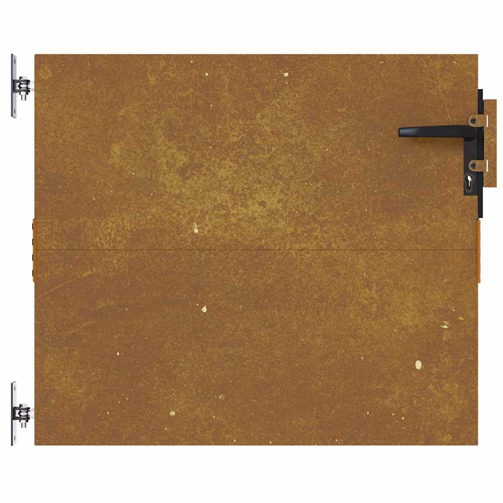 Garden Gate 85x75 cm Corten Steel