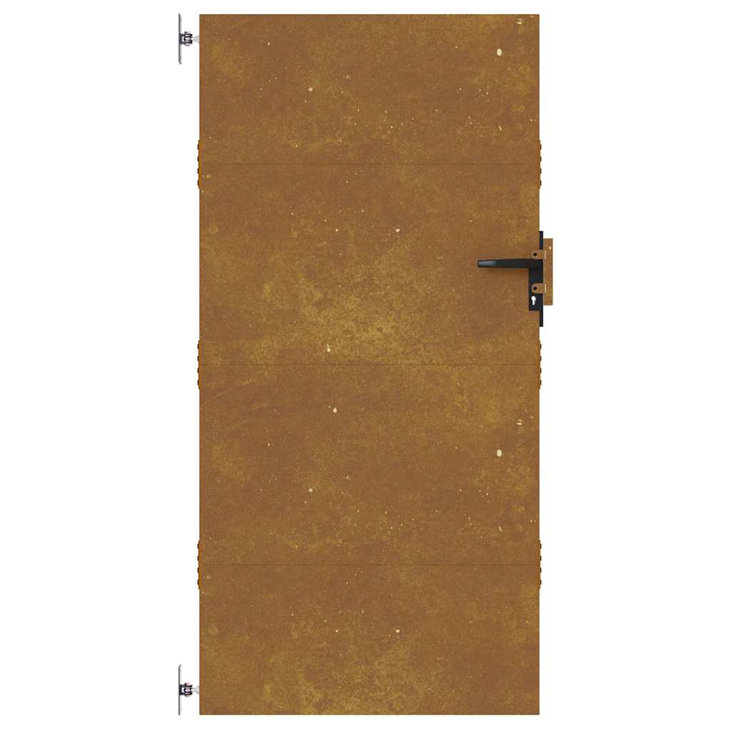 Garden Gate 85x175 cm Corten Steel