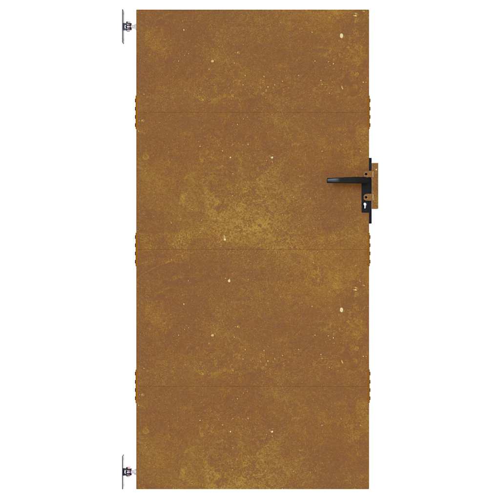 Garden Gate 85x200 cm Corten Steel