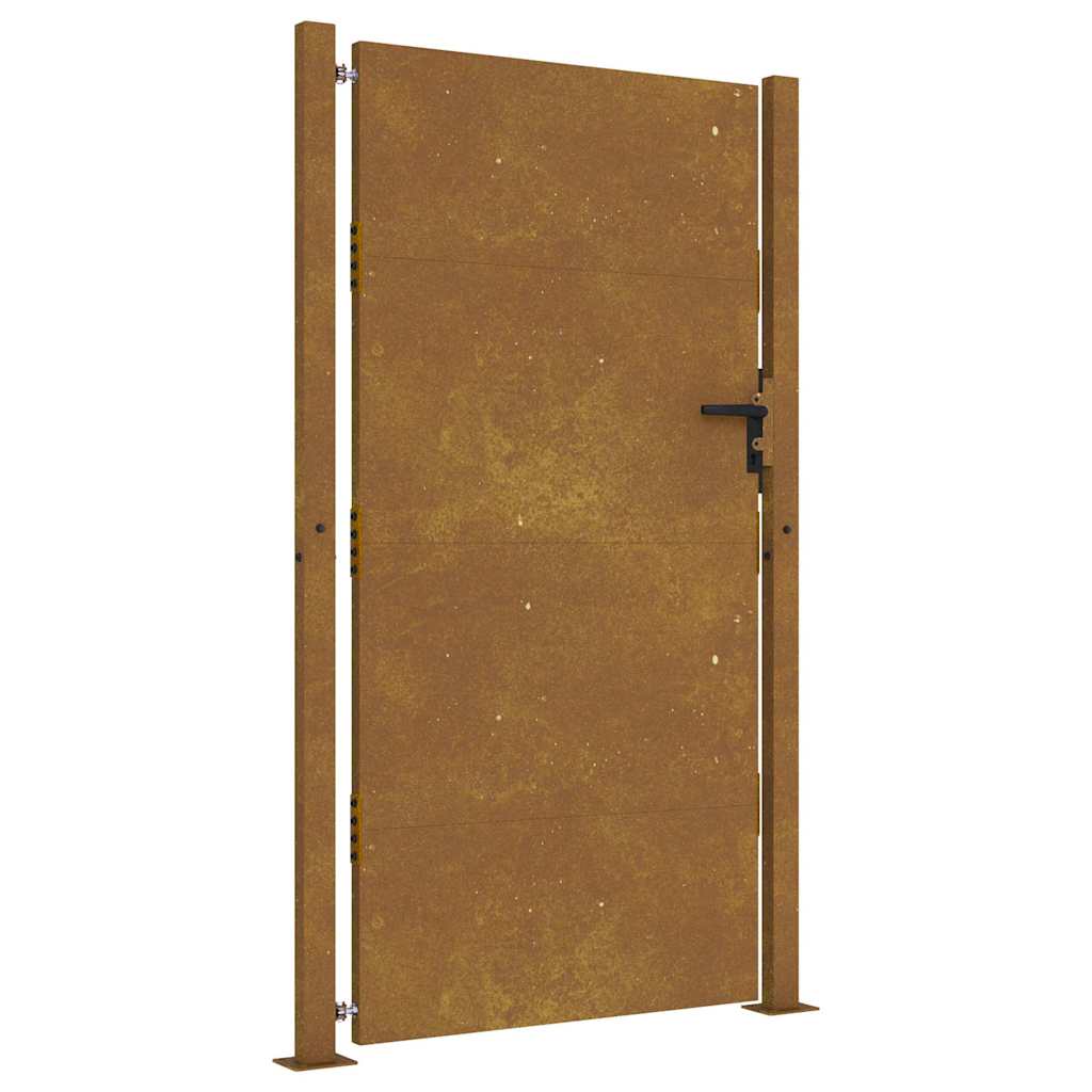 Garden Gate 100x200 cm Corten Steel