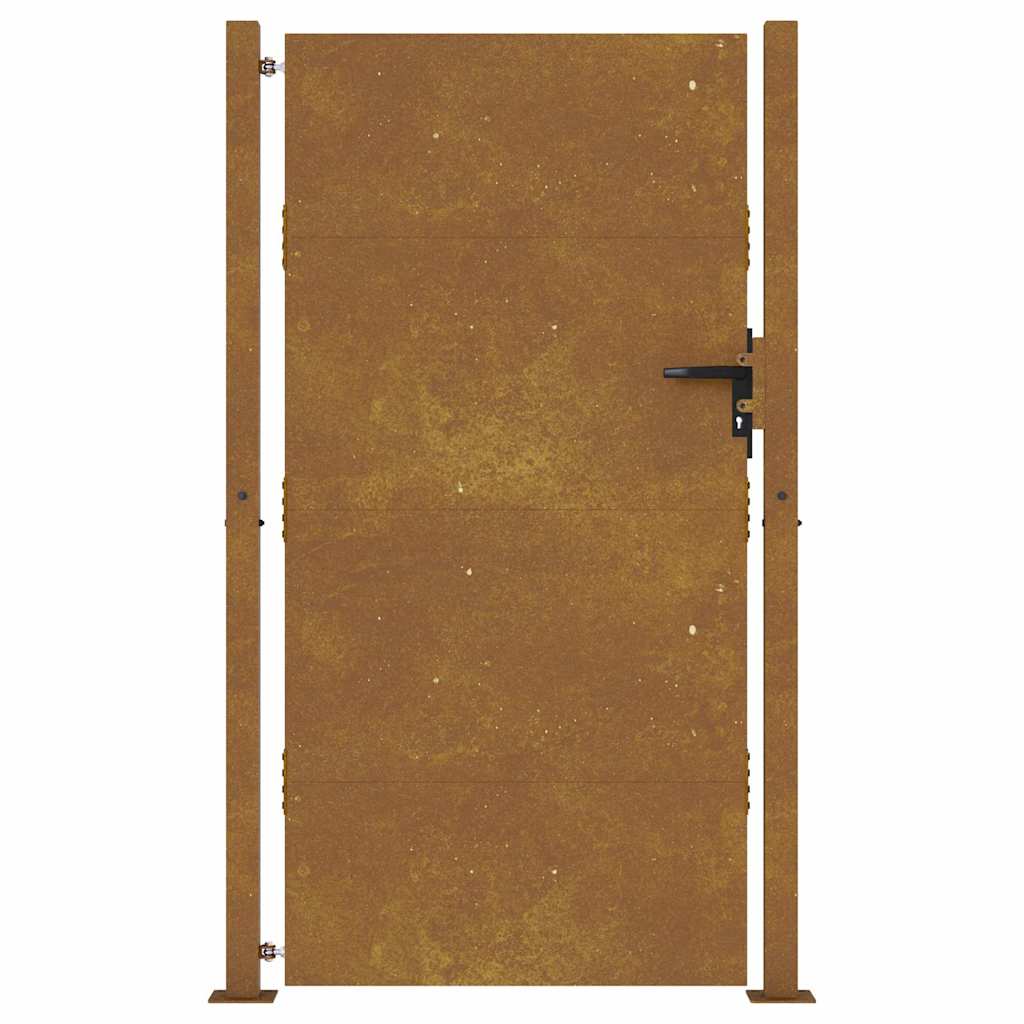 Garden Gate 100x200 cm Corten Steel