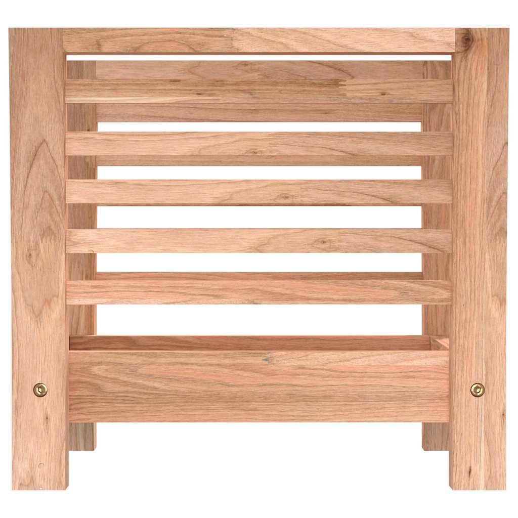 Magazine Rack 40x26,5x38,5 cm Solid Wood Walnut