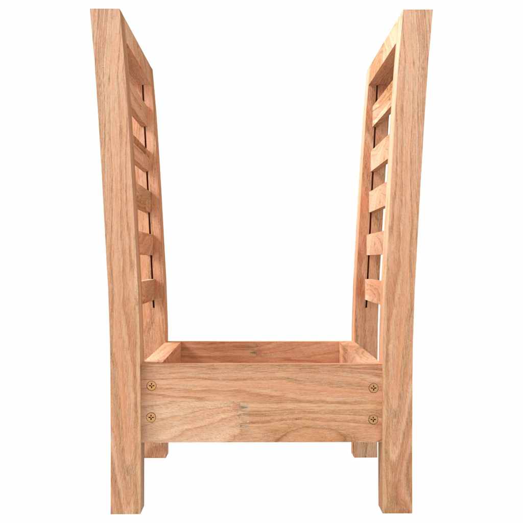 Magazine Rack 40x26,5x38,5 cm Solid Wood Walnut