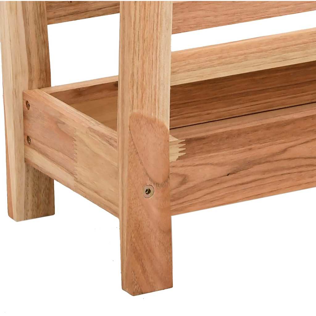Magazine Rack 40x26,5x38,5 cm Solid Wood Walnut
