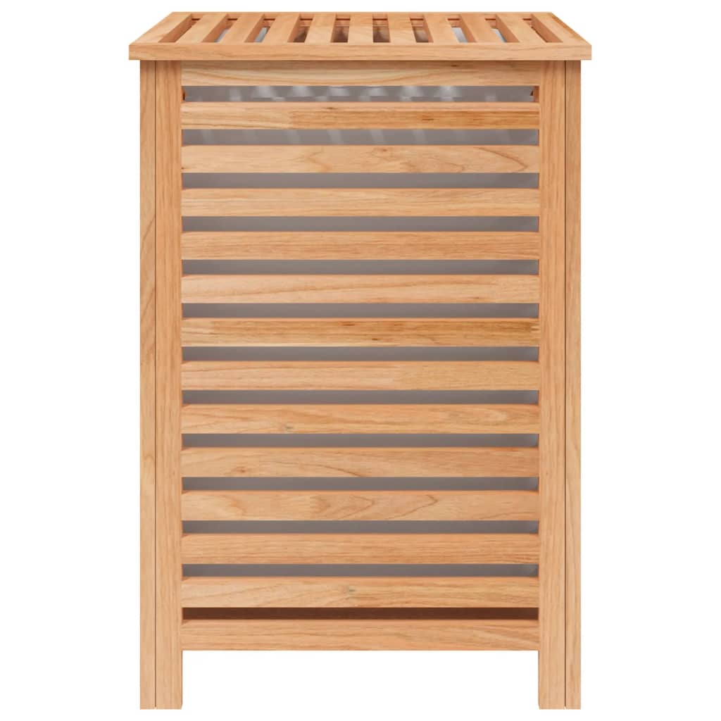 vidaXL Laundry Basket 45x45x65 cm Solid Wood Walnut