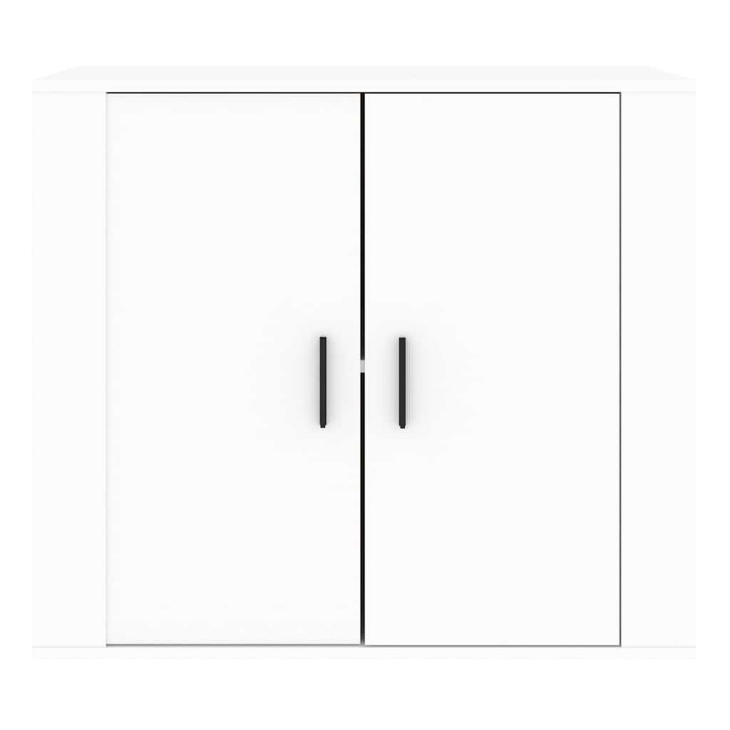 Sideboard White 80x33x70 cm Engineered Wood