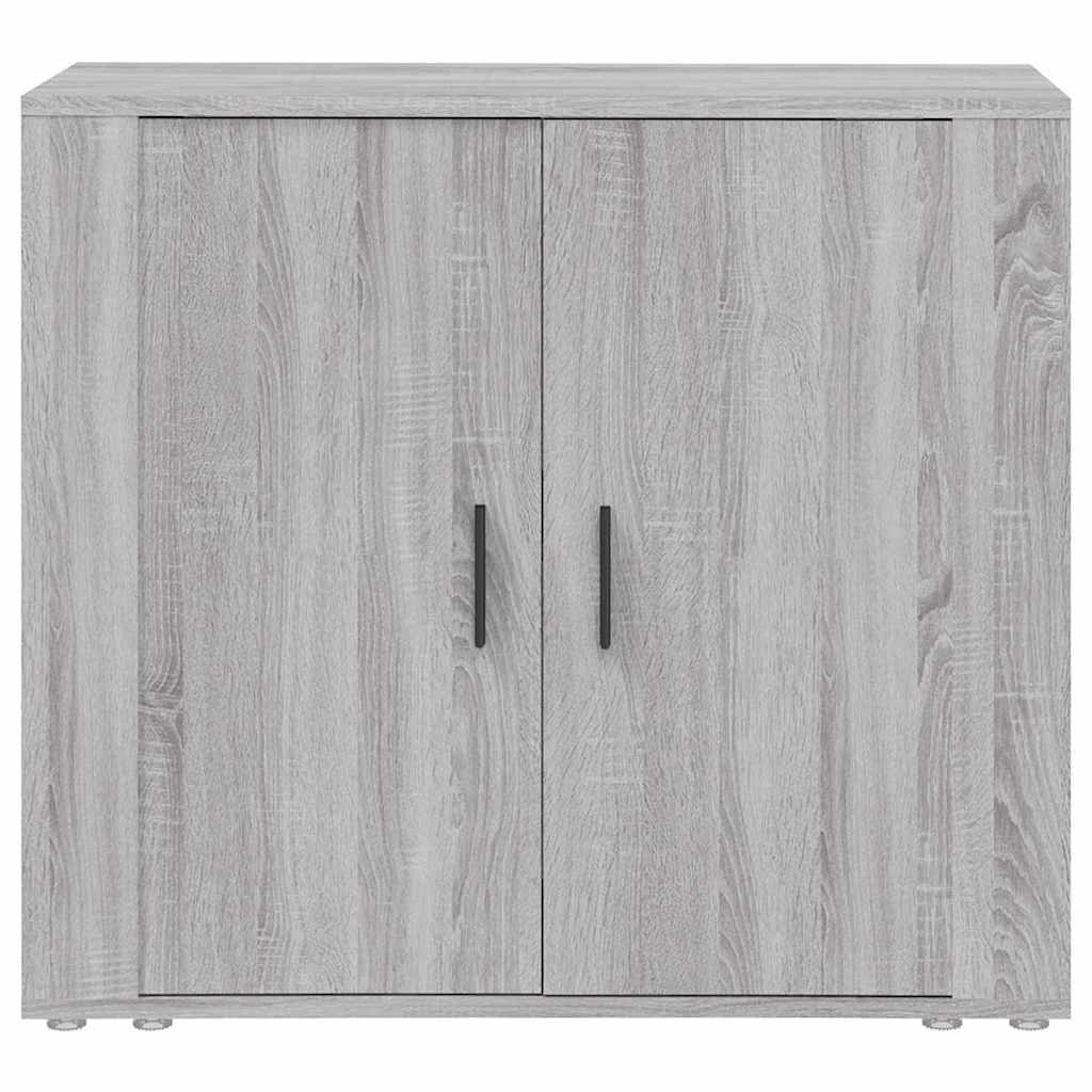 Sideboard Grey Sonoma 80x33x70 cm Engineered Wood