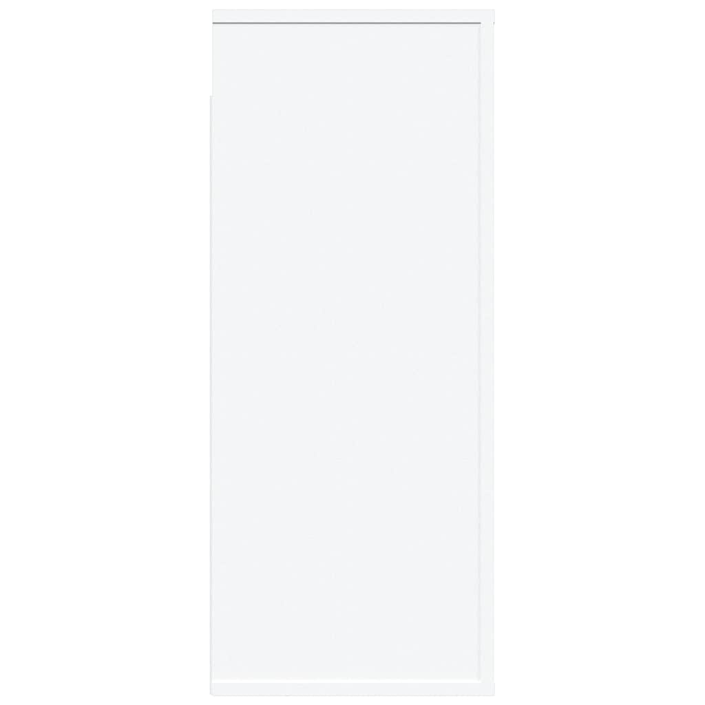 Wall Cabinet White 80x33x80 cm Engineered Wood
