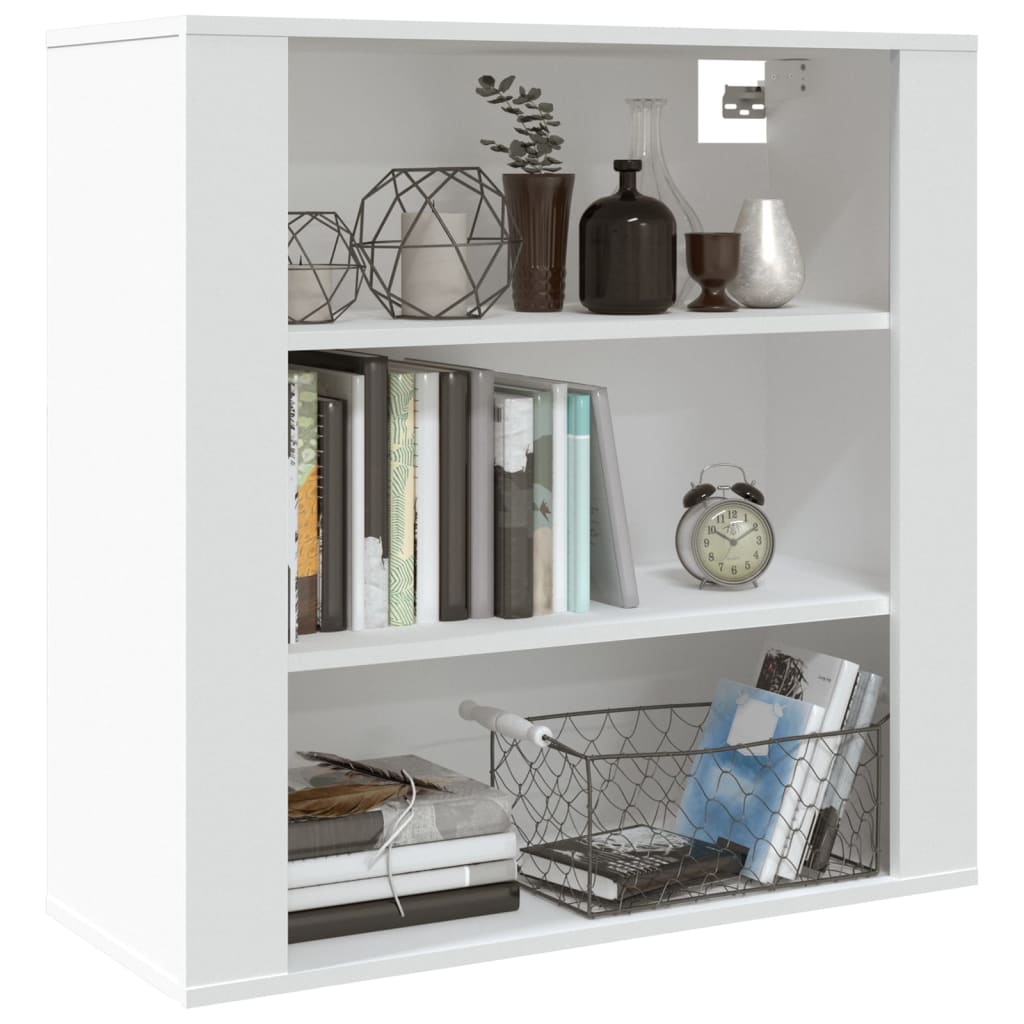 Wall Cabinet White 80x33x80 cm Engineered Wood