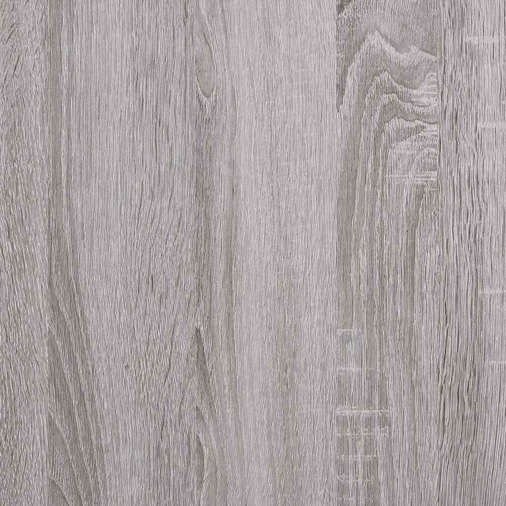 Desk Trolley Grey Sonoma 60x45x60 cm Engineered Wood