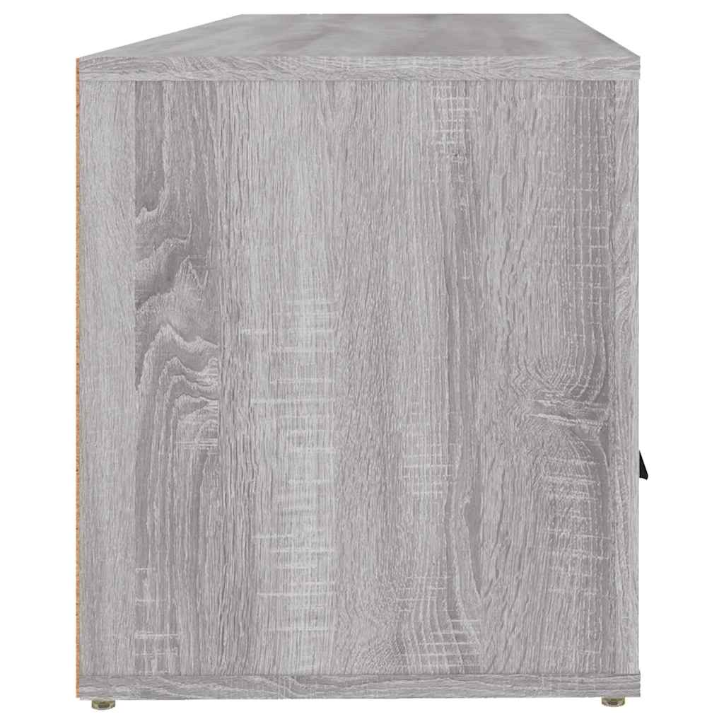 TV Cabinet Grey Sonoma 100x35x40 cm Engineered Wood