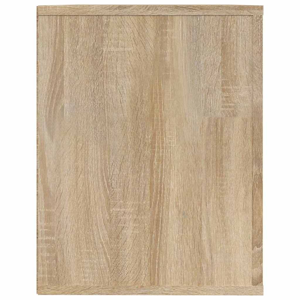 Shoe Rack Sonoma Oak 75x35x45 cm Engineered Wood