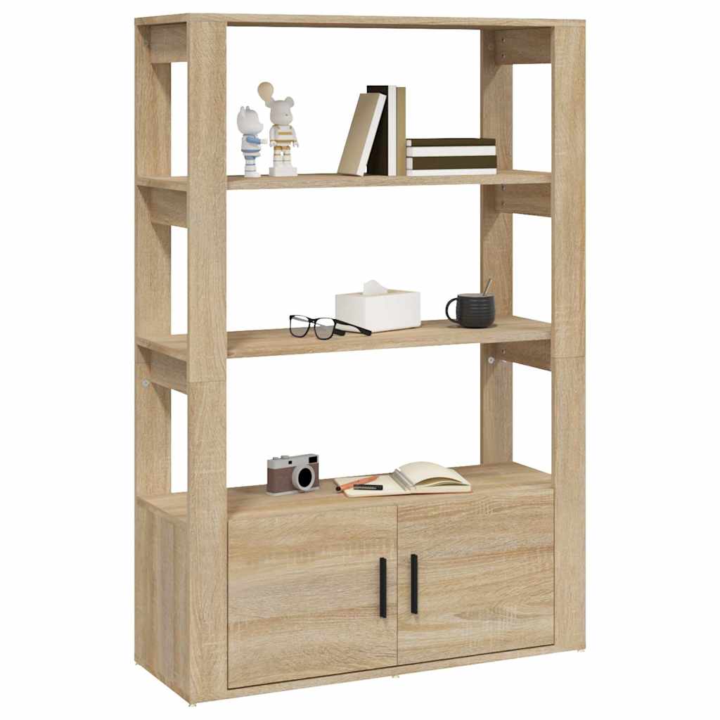 Sideboard Sonoma Oak 80x30x119,5 cm Engineered Wood