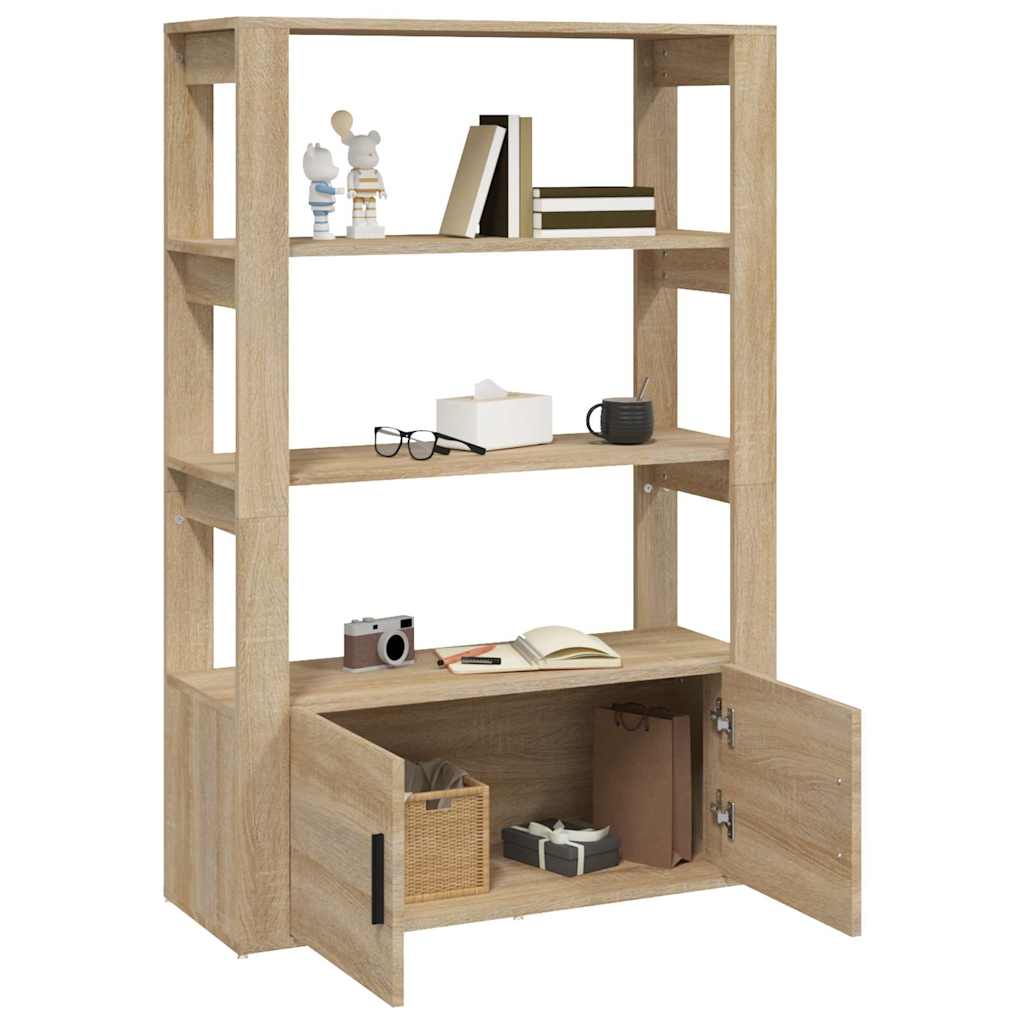Sideboard Sonoma Oak 80x30x119,5 cm Engineered Wood