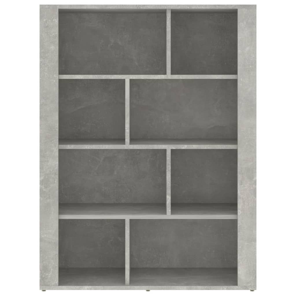 vidaXL Sideboard Concrete Grey 80x30x106 cm Engineered Wood